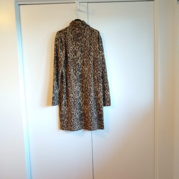 Zara fine knit jacquard mock neck sweater dress - Picture 2 of 8